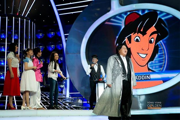 Vương Khang h&oacute;a th&acirc;n th&agrave;nh nh&acirc;n vật hoạt h&igrave;nh Aladdin