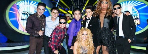 C&aacute;c nghệ sỹ trong live show 9 Gương mặt th&acirc;n quen.