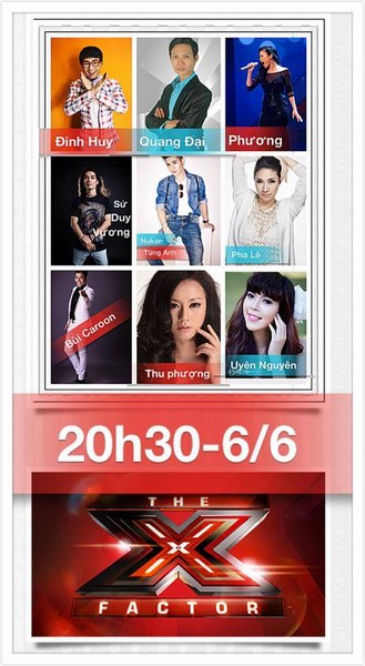 Mini show Nh&acirc;n tố b&iacute; ẩn 2014 đ&atilde; được l&ecirc;n kế hoạch với sự tham gia của 9 Gương mặt từng l&agrave;m s&acirc;n khấu X &ndash; Factor b&ugrave;ng nổ.