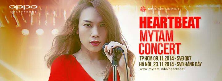 Liveshow concert tour với chủ đề Heartbeat - Nhịp tim
