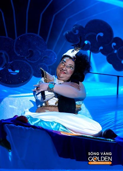 Vương Khang với m&agrave;n h&oacute;a th&acirc;n Aladdin đầy s&aacute;ng tạo