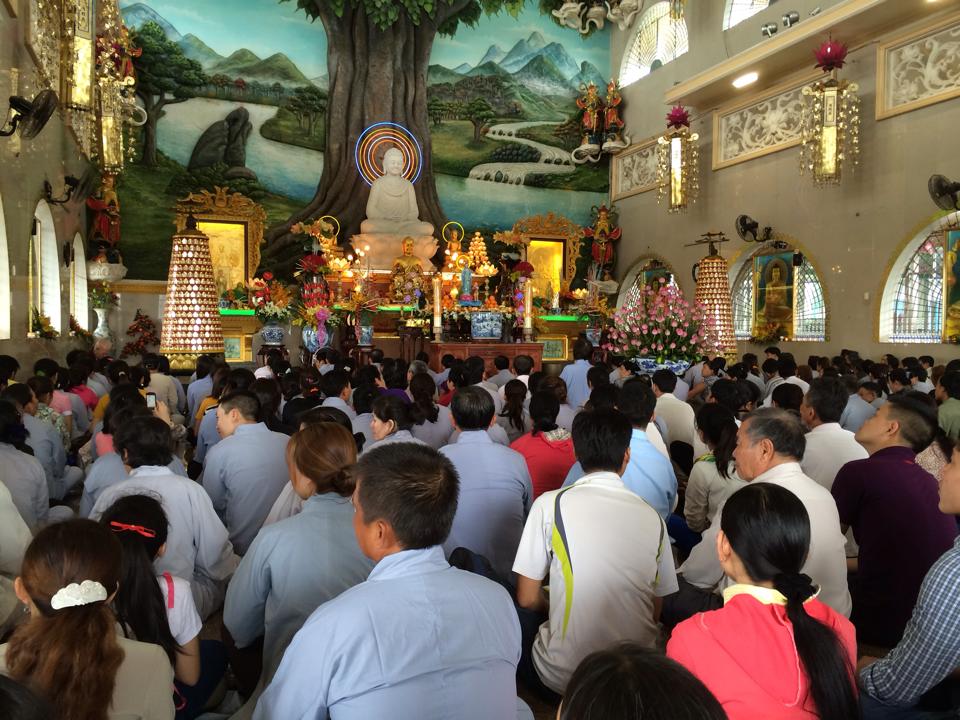 Ng&agrave;y V&iacute;a Mẹ Quan &Acirc;m tại ch&ugrave;a Van Đức