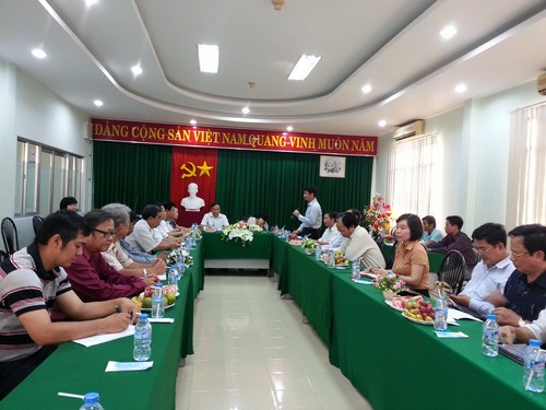 To&agrave;n cảnh Buổi tọa đ&agrave;m về hoạt động trong lĩnh vực TCĐLCL với c&aacute;c tỉnh, th&agrave;nh phố v&ugrave;ng Đồng bằng s&ocirc;ng Cửu Long