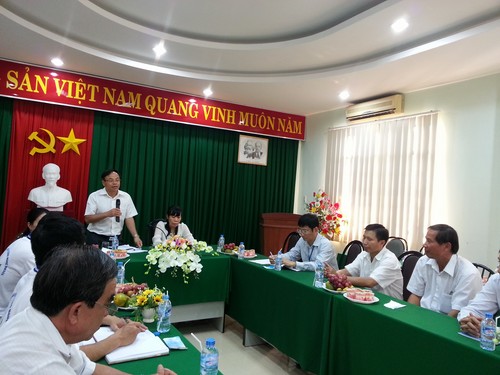 &Ocirc;ng Trần Văn Vinh - Ph&oacute; Tổng cục trưởng đ&atilde; giải đ&aacute;p những c&acirc;u hỏi, trả lời những đề xuất, kiến nghị 