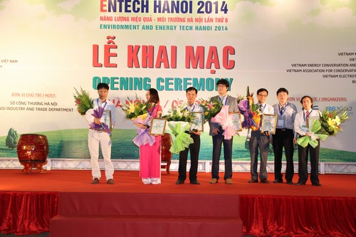 Khai mạc hội chợ triển l&atilde;m quốc tế ENTECH HANOI 2014