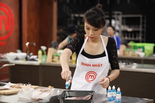 Minh Nhật và Lê Chi chưa bao giờ thử sức với hai nguyên liệu là Thịt thăn bê và Cá bống mú nghệ