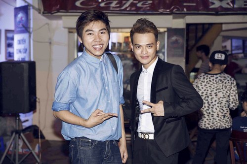 Sơn Paris v&agrave; Th&aacute;i Quang The voice.
