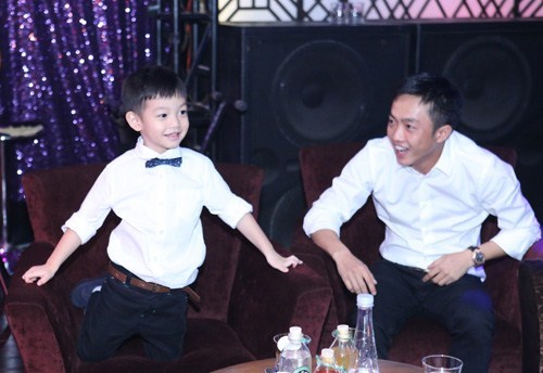 Sự xuất hiện của Subeo là món quà bất ngờ mà Quốc Cường dành tặng bà xã.