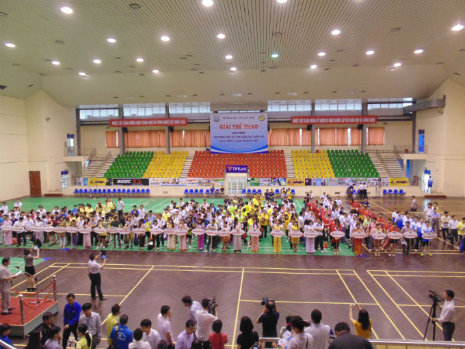 Các đơn vị tham gia thi đấu.