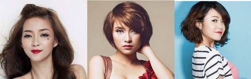 Ba kiều nữ của đội Hồ Ngọc H&agrave;: Đinh Hương, Như Quỳnh v&agrave; Th&aacute;i Trinh