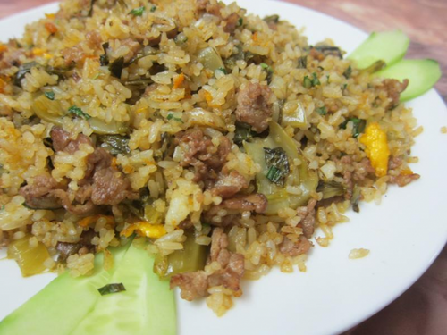 Cơm rang dưa b&ograve;