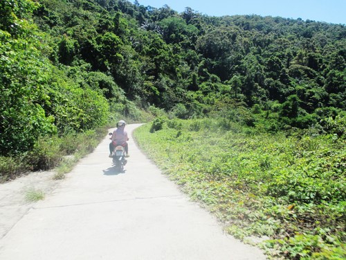 Đường l&ecirc;n Sơn Tr&agrave; gian nan, hiểm trở