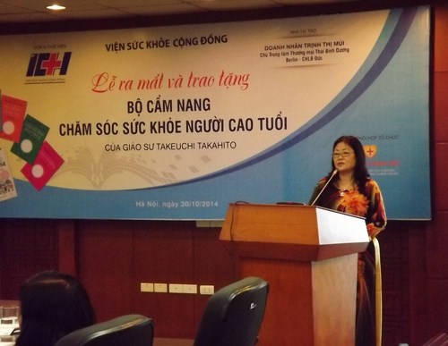 B&agrave; Trịnh Thị M&ugrave;i - Chủ tịch Hội đồng Quản trị trung t&acirc;m 13Win19 tải ứng dụng Th&aacute;i B&igrave;nh Dương.