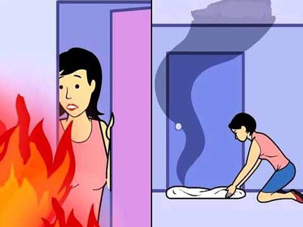 Kh&ocirc;ng để ngạt kh&oacute;i trong mọi trường hợp. Ảnh minh họa