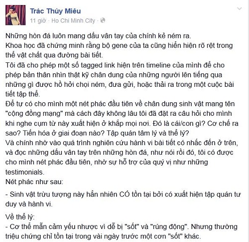 Những h&ograve;n đ&aacute; c&oacute; dừng lại hay nhiều hơn sau status mang t&iacute;nh khi&ecirc;u chiến n&agrave;y?