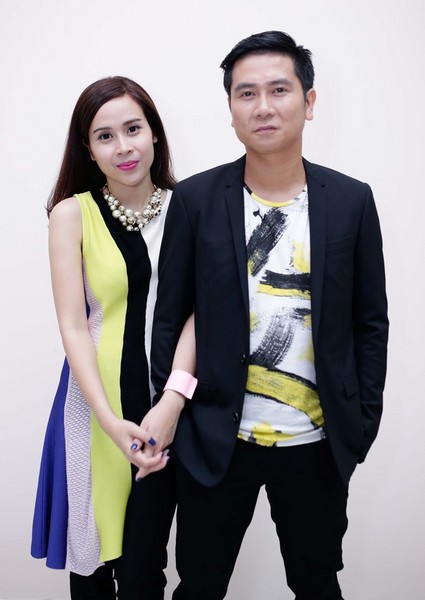 Hai vợ chồng nhạc sĩ Hồ Ho&agrave;i Anh, ca sĩ Lưu Hương Giang l&agrave; cặp đ&ocirc;i nghệ sĩ trẻ nổi tiếng 