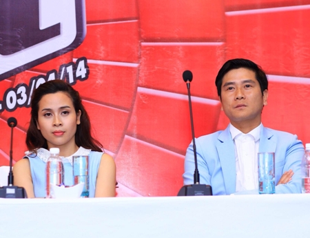 Lưu Hương Giang - Hồ Ho&agrave;i Anh tiếp tục giữ chiếc ghế đ&ocirc;i của chương tr&igrave;nh