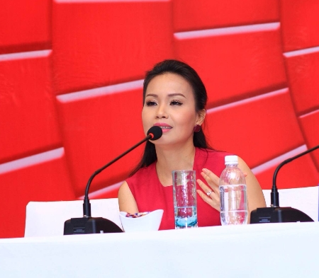 Cẩm Ly l&agrave; một trong những l&agrave;n gi&oacute; mới của Giọng h&aacute;t Việt nh&iacute; năm nay