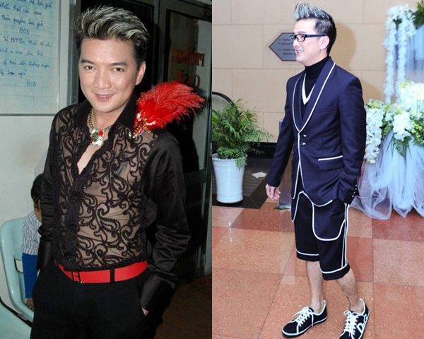 Song kh&ocirc;ng phải l&uacute;c n&agrave;o sự ph&aacute; c&aacute;ch, đổi mới của anh cũng được đ&aacute;nh gi&aacute; cao. Style &aacute;o xuy&ecirc;n thấu hay quần ngố dự tiệc l&agrave; một v&iacute; dụ.