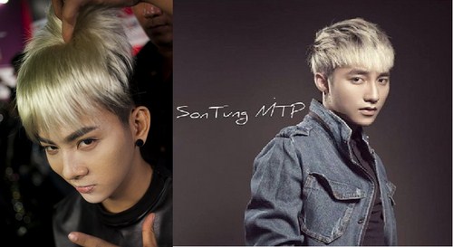 Ho&agrave;i L&acirc;m h&oacute;a th&acirc;n th&agrave;nh ca sĩ Sơn T&ugrave;ng MTP ở liveshow 10 Gương mặt th&acirc;n quen.