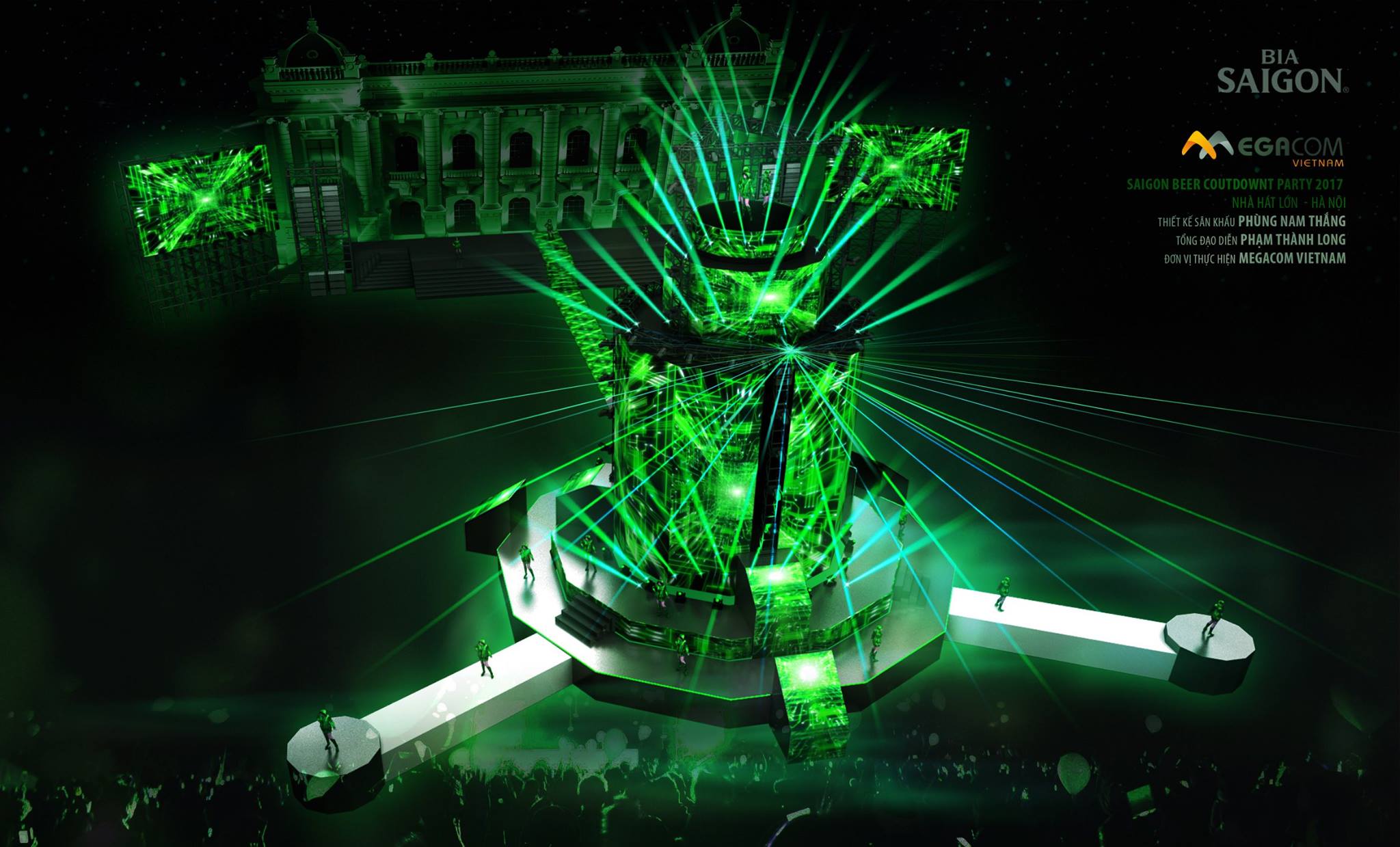 Countdown 2017 đ&oacute;n năm mới tại Nh&agrave; h&aacute;t Lớn v&igrave; sao l&ocirc;i cuốn 'Tin' H&agrave; th&agrave;nh