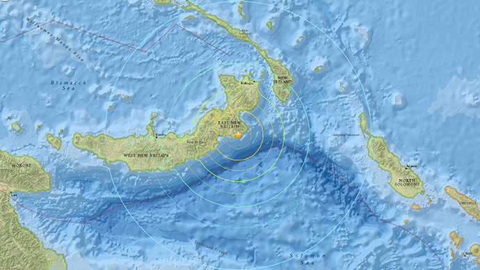 Nhiều trận động đất với cường độ mạnh đ&atilde; li&ecirc;n tiếp xảy ra tại New Zealand v&agrave; Papua New Guinea