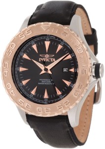 Đồng hồ nam d&acirc;y da đẹp 2014 của Invicta