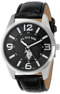 Đồng hồ nam d&acirc;y da đẹp 2014 của US Polo