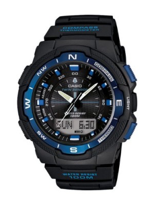 Mẫu đồng hồ thể thao Casio c&oacute; khả năng định hướng v&agrave; x&aacute;c định thời gian mặt trời lặn, mọc