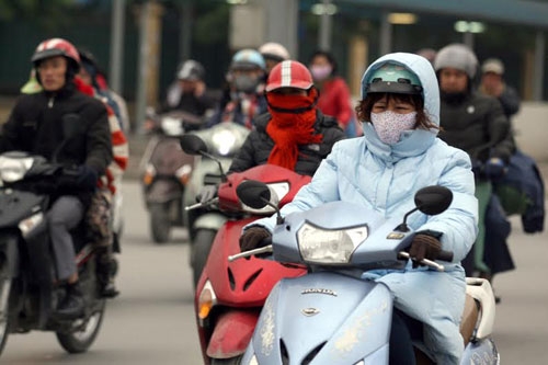 Dự b&aacute;o thời tiết ng&agrave;y 13/3/2016: Trời rét, gió Đ&ocirc;ng Nam c&acirc;́p 2-3 