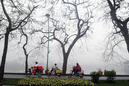 Dự báo thời ti&ecirc;́t ngày mai 2/4/2016: Bắc B&ocirc;̣ trời lạnh, có mưa phùn 