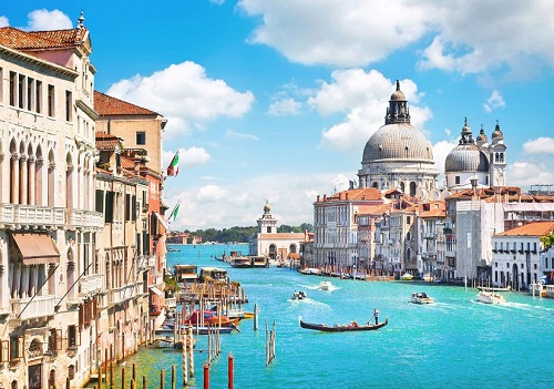 Du lịch trăng mật ở Venice