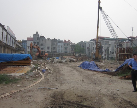 bất động sản h&agrave; nội, xử l&yacute;, chậm triển khai, C&ocirc;ng ty Hacinco