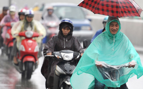 Dự b&aacute;o thời tiết cho thấy kh&ocirc;ng kh&iacute; lạnh l&agrave;m miền Bắc r&eacute;t trở lại