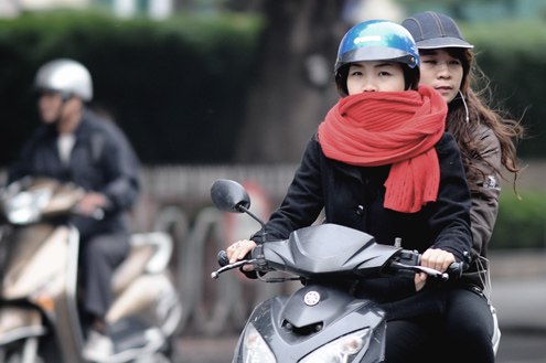 Dự b&aacute;o thời tiết h&ocirc;m nay ng&agrave;y 8/11, kh&ocirc;ng kh&iacute; lạnh tăng cường khiến nhiệt độ tại Bắc bộ giảm s&acirc;u 