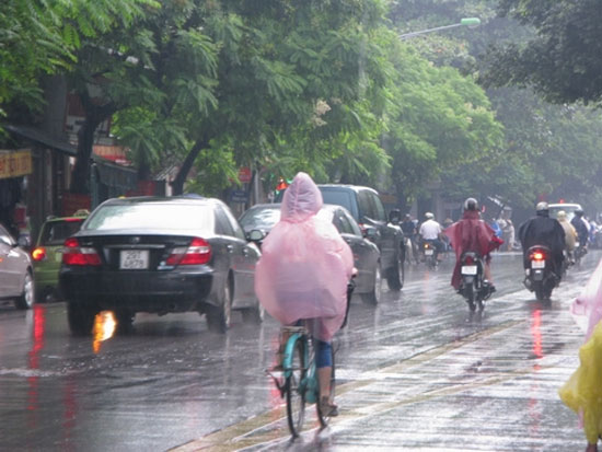 T&acirc;y Nguy&ecirc;n v&agrave; Nam bộ đang nằm trong v&ugrave;ng ảnh hưởng của t&aacute;c nh&acirc;n g&acirc;y mưa mới
