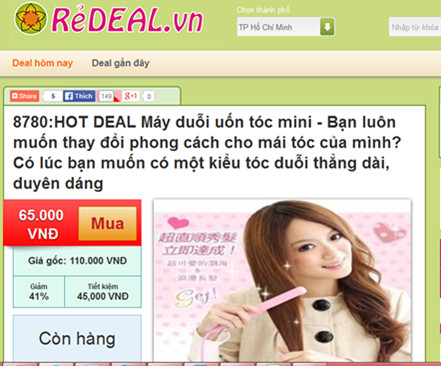Dụng cụ l&agrave;m t&oacute;c gi&aacute; rẻ tr&agrave;n lan tr&ecirc;n c&aacute;c trang mạng điện tử