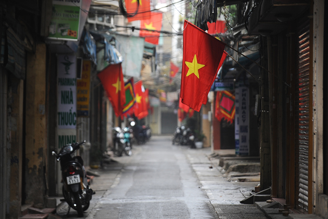 Ngõ Tạm Thương gần như không có người qua lại.