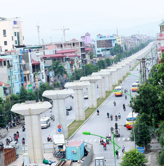 Ho&agrave;n th&agrave;nh 10 nh&agrave; g&agrave; dự &aacute;n đường sắt tuyến C&aacute;t Linh-H&agrave; Đ&ocirc;ng trước ng&agrave;y 31/12/2015