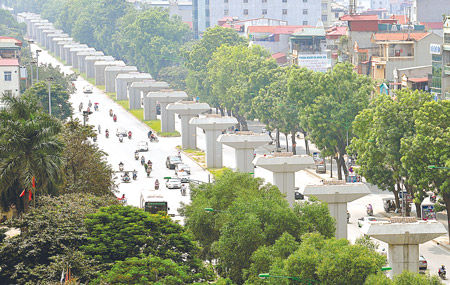 Đường sắt C&aacute;t Linh-H&agrave; Đ&ocirc;ng