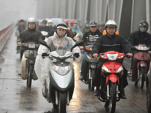  Mi&ecirc;̀n Bắc đón kh&ocirc;ng khí lạnh, mi&ecirc;̀n Trung mưa h&ecirc;́t tu&acirc;̀n