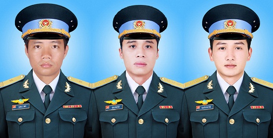  Ba phi c&ocirc;ng hy sinh vụ m&aacute;y bay rơi ở B&agrave; Rịa- Vũng T&agrave;u được truy thăng qu&acirc;n h&agrave;m
