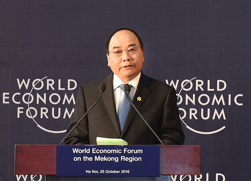  Thủ tướng ch&iacute;nh phủ ph&aacute;t biểu tại phi&ecirc;n khai mạc WEF-Mekong