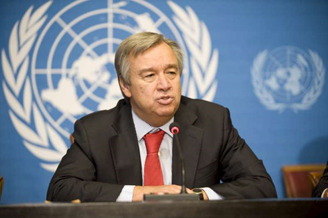 T&acirc;n Tổng thư k&yacute; Li&ecirc;n Hợp quốc Antonio Guterres 