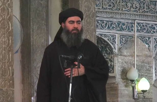 Thủ lĩnh tối cao của tổ chức Nh&agrave; nước Hồi gi&aacute;o (IS) tự xưng Abu Bakr al-Baghdadi.