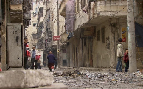  Chiến sự Syria: H&igrave;nh ảnh th&agrave;nh phố Aleppo tan hoang trong c&aacute;c cuộc nội chiến. Ảnh: Reuters