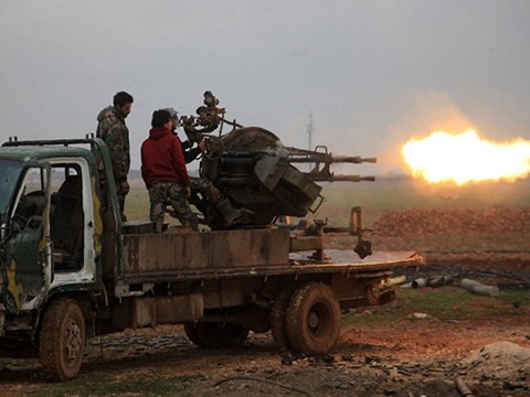  Qu&acirc;n đội Syria tấn c&ocirc;ng khủng bố IS ở ph&iacute;a nam th&agrave;nh phố al-Bab
