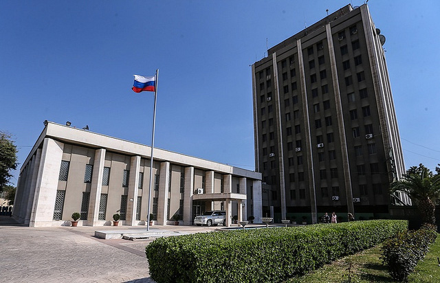 Đại sứ qu&aacute;n Nga tại Syria. Ảnh: TASS