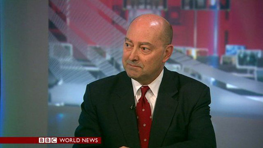 &Ocirc;ng James Stavridis, cựu chỉ huy NATO. Ảnh: BBC 