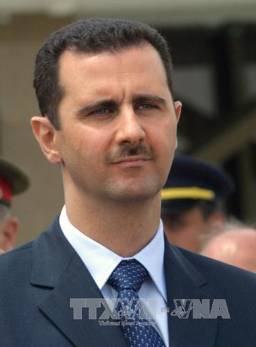  Tổng thống Syria Bashar al-Assad (ảnh) cho biết lạc quan về cuộc h&ograve;a đ&agrave;m sắp diễn ra. Ảnh: AFP/TTXVN